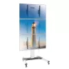 Stojak podłogowy Techly na 3 telewizory LCD/LED 32-55 inch do ściany wideo
