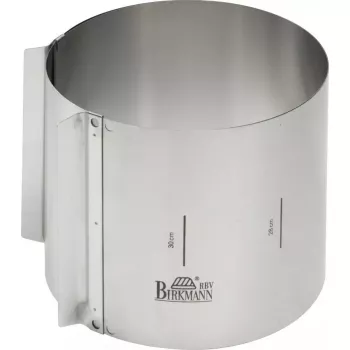 Pierścień do ciasta RBV Birkmann extra wysoki 150 mm średnica 18 cm 30 cm