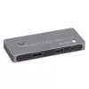 Techly IDATA KVM-DPC8K Przełącznik KVM Szary