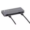 Techly IDATA KVM-DPC8K Przełącznik KVM Szary