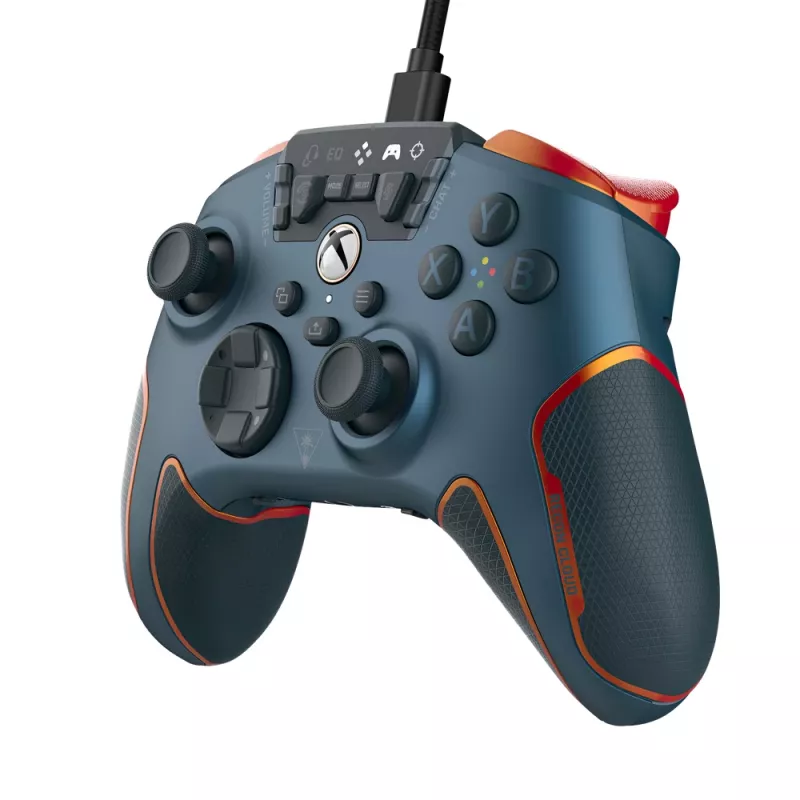 Turtle Beach Recon Cloud niebieski, pomarańczowy Bluetooth/USB Gamepad analogowy / cyfrowy Android, PC, Xbox, Xbox One, Xbox Series S, Xbox Series X