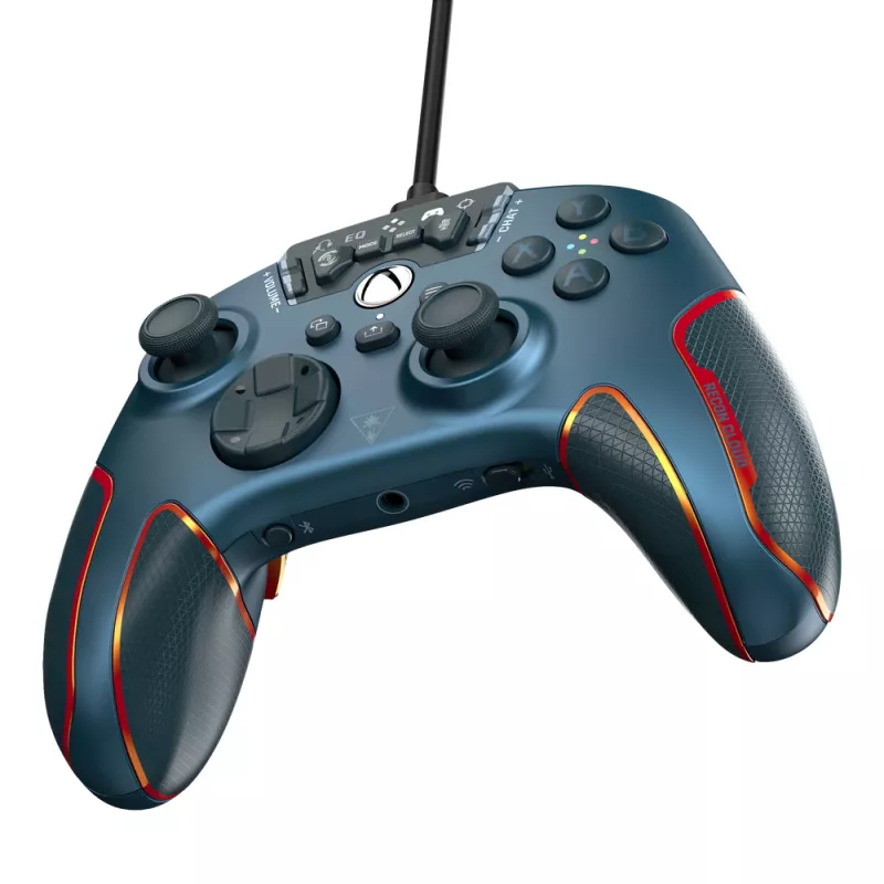Turtle Beach Recon Cloud niebieski, pomarańczowy Bluetooth/USB Gamepad analogowy / cyfrowy Android, PC, Xbox, Xbox One, Xbox Series S, Xbox Series X