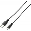 Kabel danych USB 2.0 Renkforce RF-4080792, USB A na Mini-USB B, 1 m, czarny