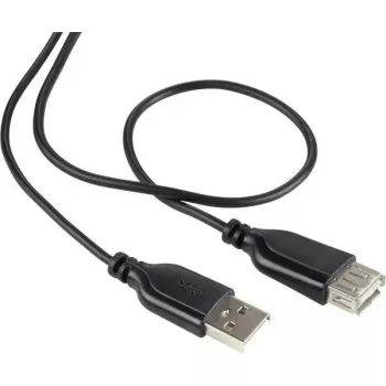 Kabel USB 2.0 Renkforce RF-4080795, USB A na USB A, 1 m, czarny