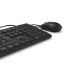 Hama CKM-200 klawiatura Mysz w zestawie Dom/Biuro USB QWERTZ Niemiecki Czarny