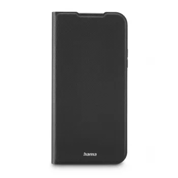 Etui z klapką HAMA Daily Protect do Xiaomi Redmi 15C — pasuje do ekranu 17,5 cm (6,9 cala), czarne, 2 kieszenie na karty, podstawka na biurko