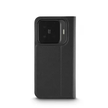Etui z klapką HAMA Daily Protect do Xiaomi 15T Pro — pasuje do ekranów 17,4 cm (6,83 cala), czarne, 2 kieszenie na karty, podstawka na biurko