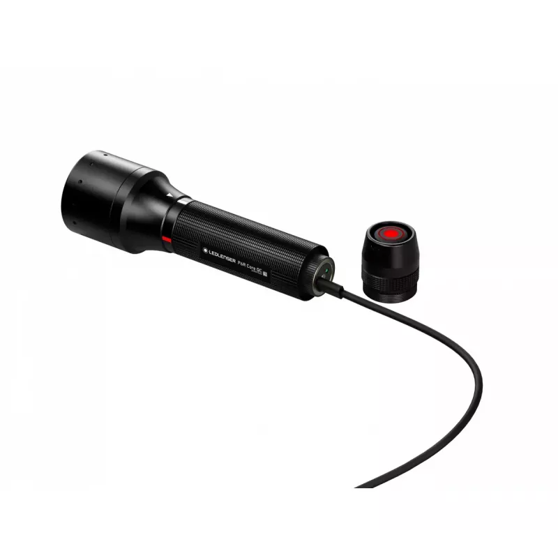 Latarka ręczna Ledlenser P6R Core QC czarna LED aluminium IP54 15lm