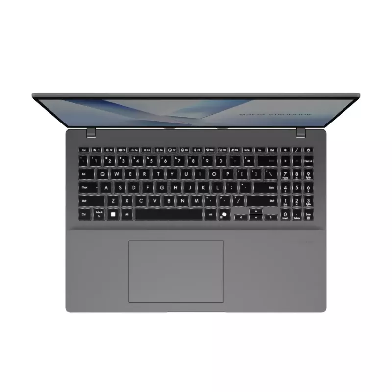 Laptop ASUS Vivobook 16 M1607KA — AMD Ryzen AI 7 350, 16 cali WUXGA (1920x1200), 16 GB DDR5, 1 TB SSD, Windows 11 Home, srebrny