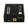 Techly IDATA SPDIF-9 konwerter audio Czarny