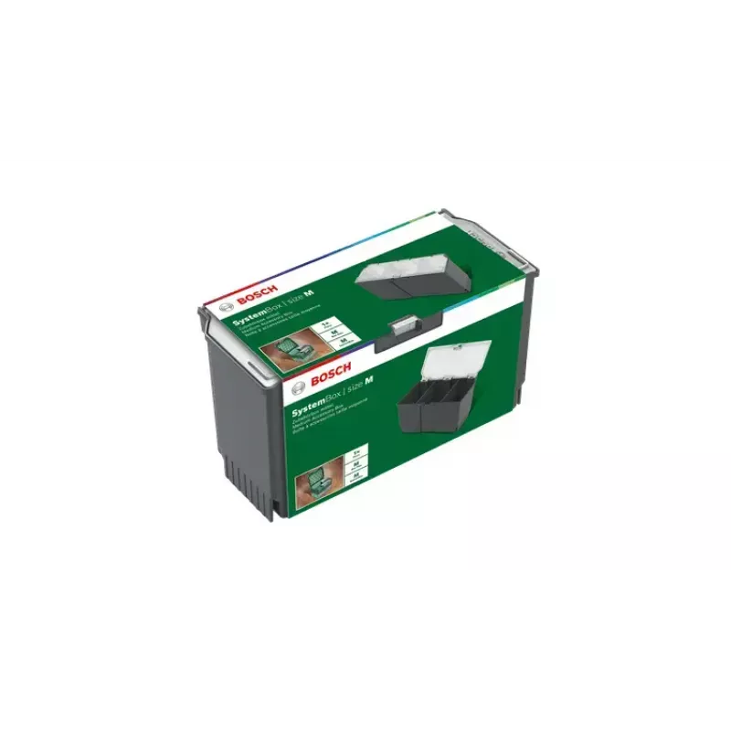 Skrzynia do przechowywania Bosch SystemBox prostokątna polipropylen 235×105×133 mm Czarny/Szary