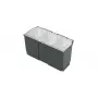 Skrzynia do przechowywania Bosch SystemBox prostokątna polipropylen 235×105×133 mm Czarny/Szary