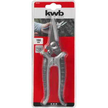 Nożyce do trawy KWB 926790 z długim uchwytem i prostym ostrzem 190 mm