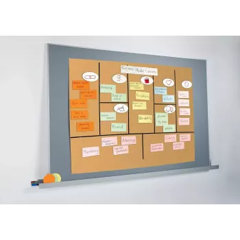 Samoprzylepny papier notatkowy Sigel BA127 prostokątny niebieski zielony pomarańczowy różowy żółty 100 arkuszy