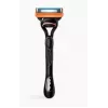 Maszynka do golenia Gillette Fusion5 — Czarno-pomarańczowa, 1 szt.