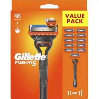 Maszynka do golenia Gillette Fusion5 — Czarno-pomarańczowa, 1 szt.