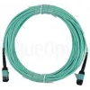 Kabel światłowodowy BlueOptics CBX-STC012BPF-MXXN-MXXN-020M-MTP OM4 20m Turkusowy