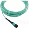 Kabel światłowodowy BlueOptics CBX-STC012BPF-MXXN-MXXN-020M-MTP OM4 20m Turkusowy