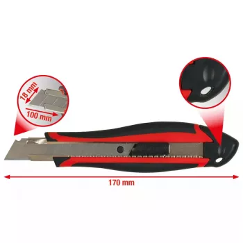 Nóż uniwersalny KS Tools 907.2135 waga 81 g