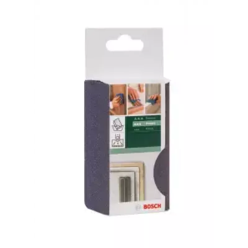 Gąbka ścierna Bosch 2609256345, drobne ziarno, 69×97×26 mm, 1 szt.