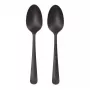 Jednorazowa łyżka do zupy Papstar 96528 z polipropylenu, czarna, 190 mm, 100 szt.