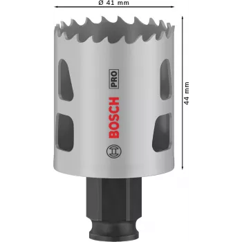 Otwornica Bosch PRO Multi Material PC Plus 44/41 mm — pojedyncza, do wiertarki, płyty gipsowe, metal, tworzywo sztuczne, drewno miękkie