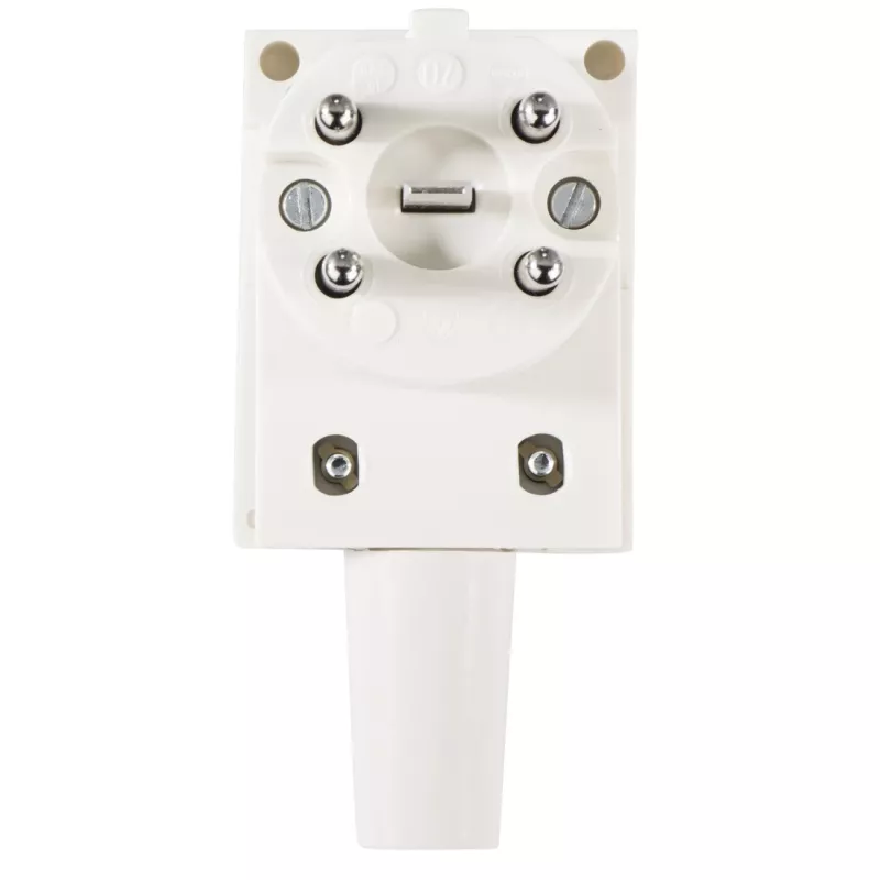 Hama 00220799 wtyczka elektryczna Biała