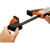 Zacisk zapadkowy Bahco QCB-150 15 cm Czarny Pomarańczowy