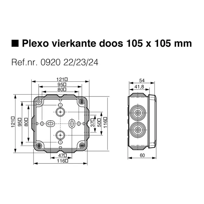 Legrand 092024 puszka elektryczna