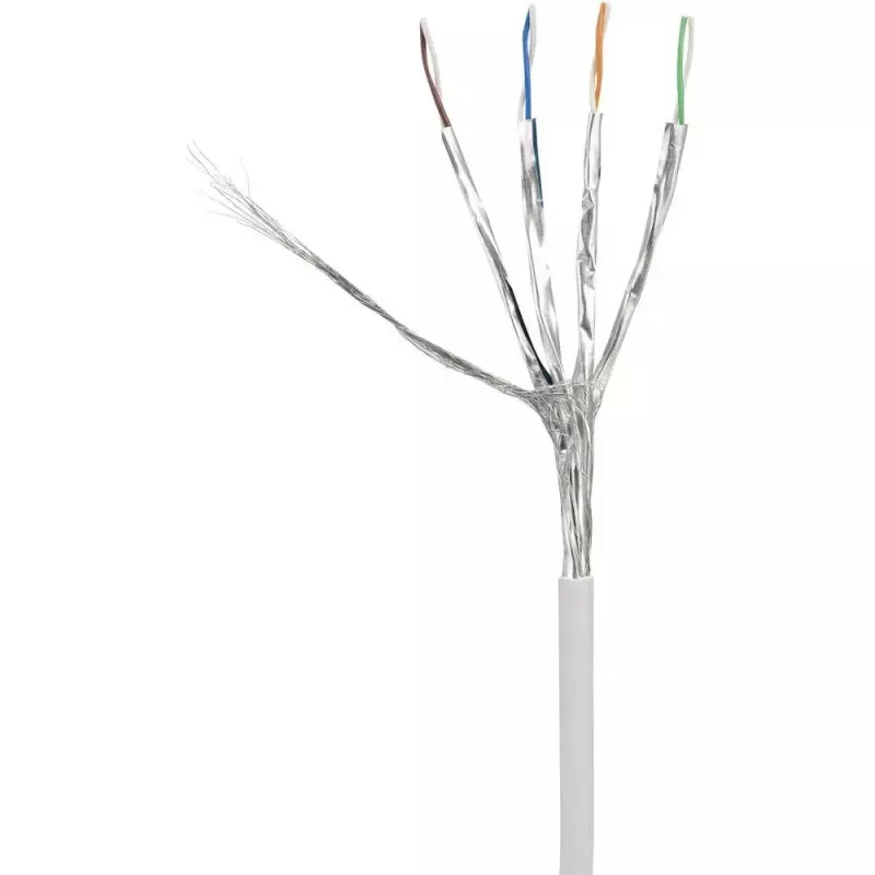 Kabel sieciowy Renkforce RF-4149858 0,25 m Cat6a S/FTP Szary