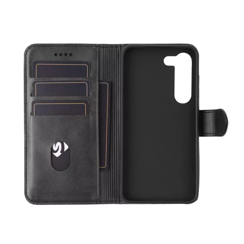 eSTUFF ES67340020-BULK etui na telefon 17,5 cm (6,9 cala) Etui z klapką Czarny
