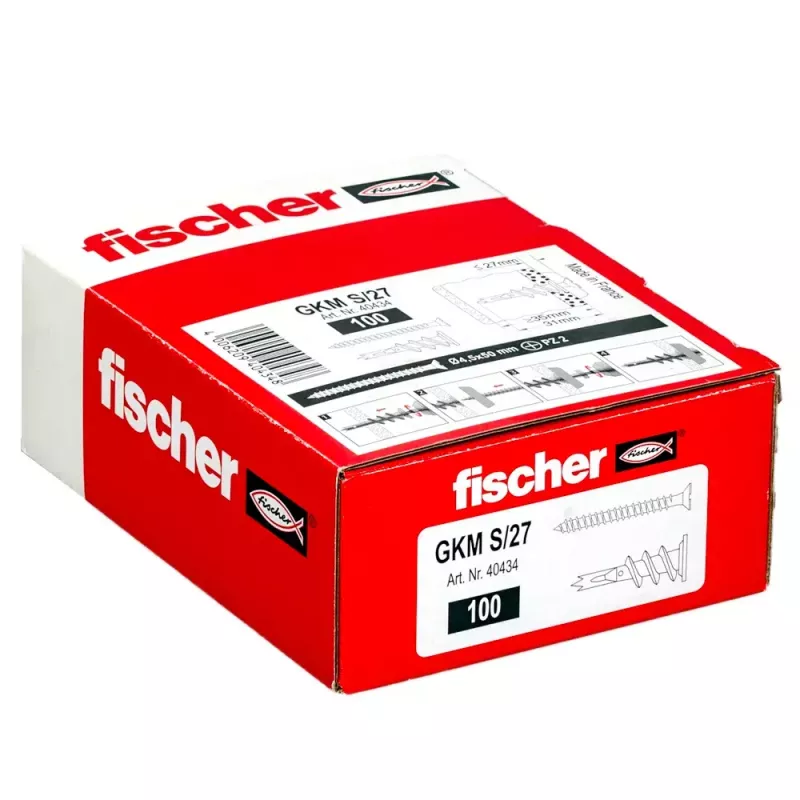 Fischer GKM 27 100 szt. 31 mm
