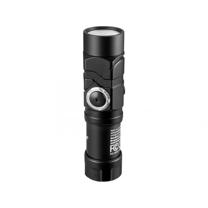 Sandberg Headlamp 500 Duo, Opaska na głowę z latarką, Czarny, Aluminium, IP44, LED, 25 lm