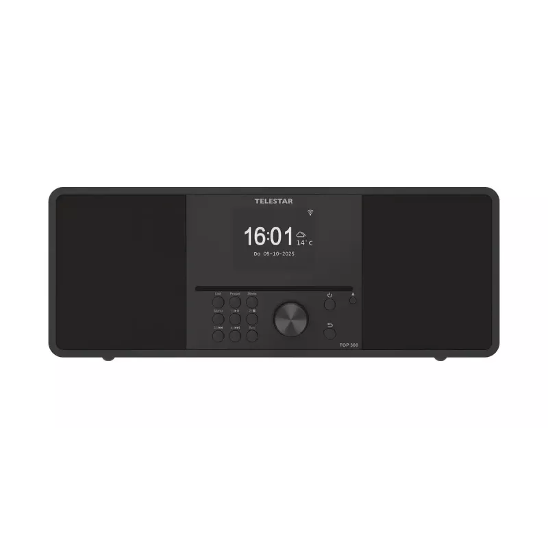 Radio internetowe Imperial Telestar 5700300 — Tuner cyfrowy, DAB+/FM, 30W RMS, 3,2 cala TFT, zasilanie DC, czarny