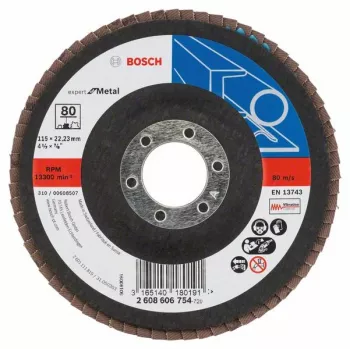 Bosch X551 Expert do metalu, krążek ścierny