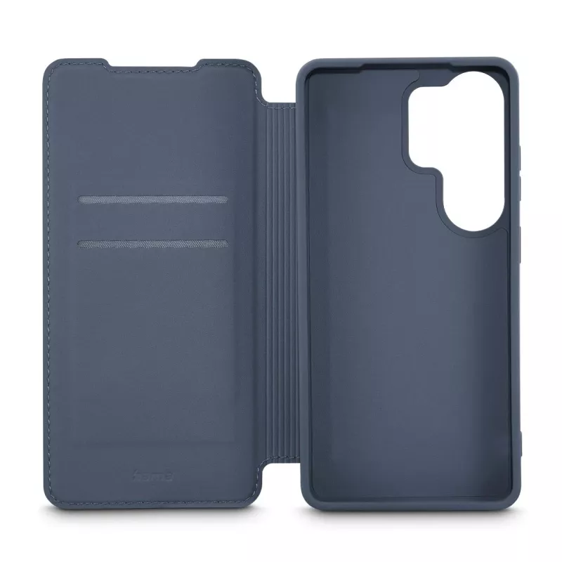 Etui z klapką HAMA Fantastic Feel do Samsung Galaxy S26 Ultra, 17,5 cm (6,9 cala), niebieskie, 2 kieszenie na karty