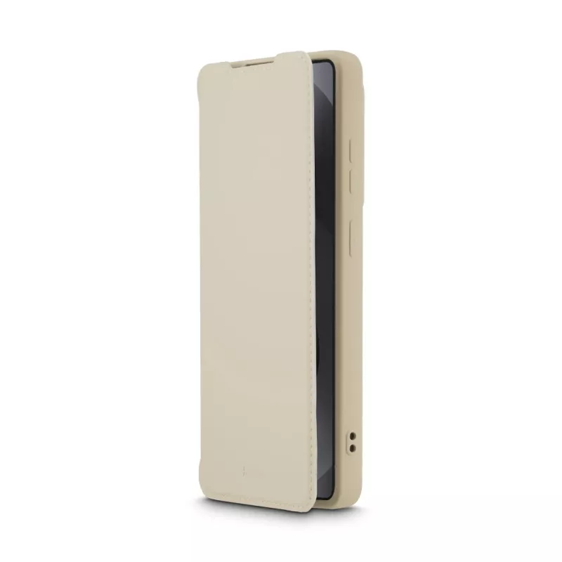 Etui z klapką do telefonu HAMA Fantastic Feel dla Galaxy S26 Ultra, 17.5 cm (6.9 cala), beżowe, 2 kieszenie na karty