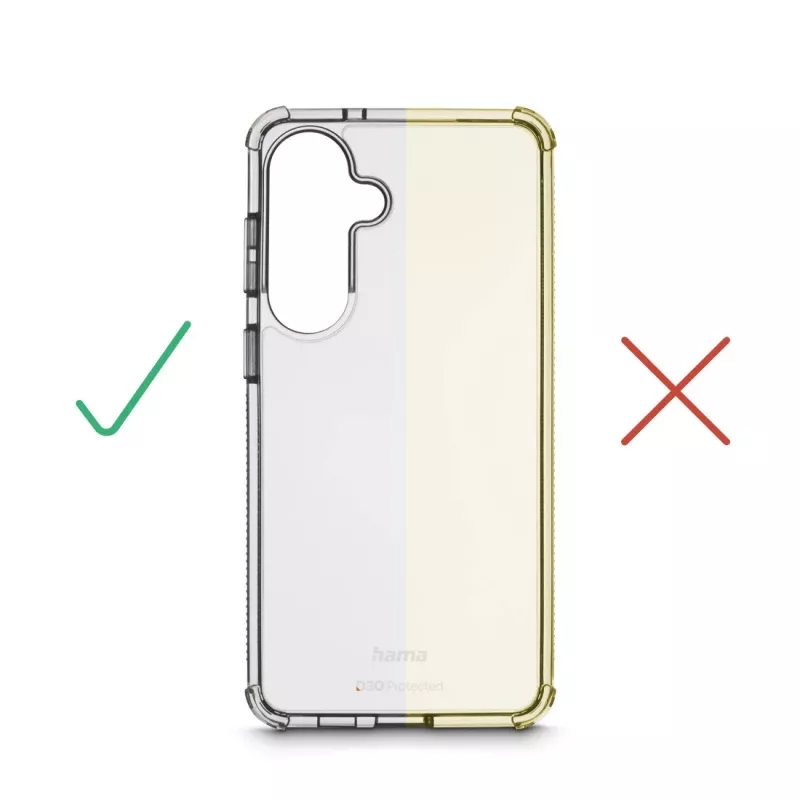 Pokrowiec na telefon komórkowy Hama Extreme Protect do Samsung Galaxy S26+ (17 cm / 6,7 cala) przezroczysty