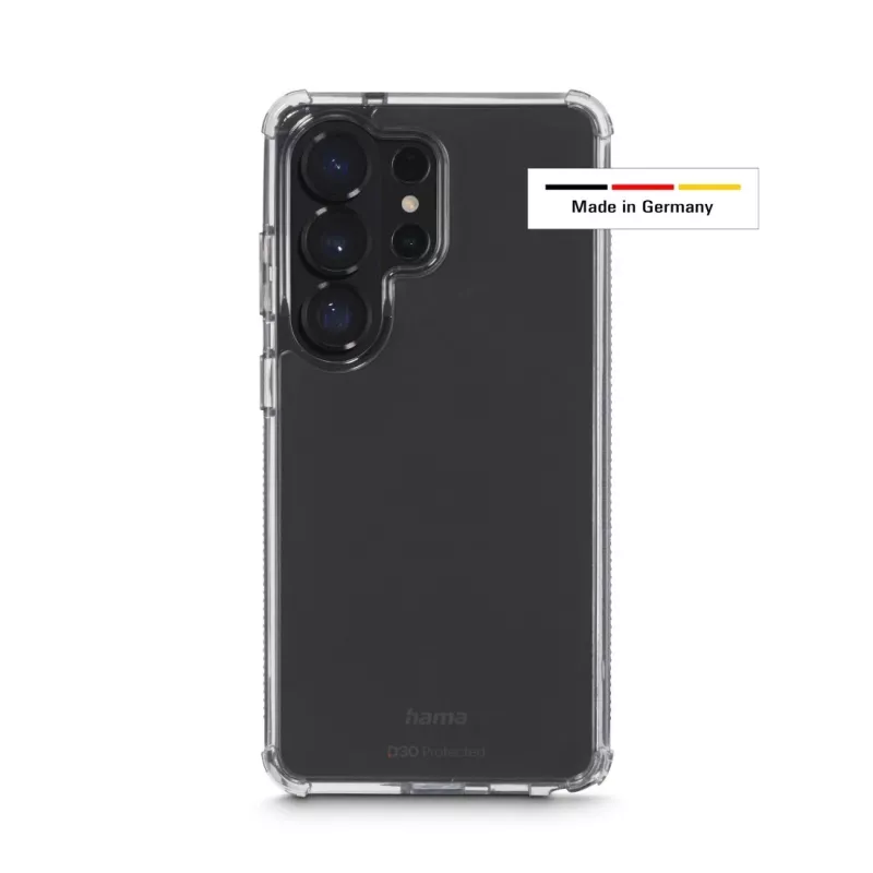 Etui na telefon komórkowy HAMA Extreme Protect do Samsung Galaxy S26 Ultra, pasuje do 17,5 cm (6,9 cala), przezroczyste