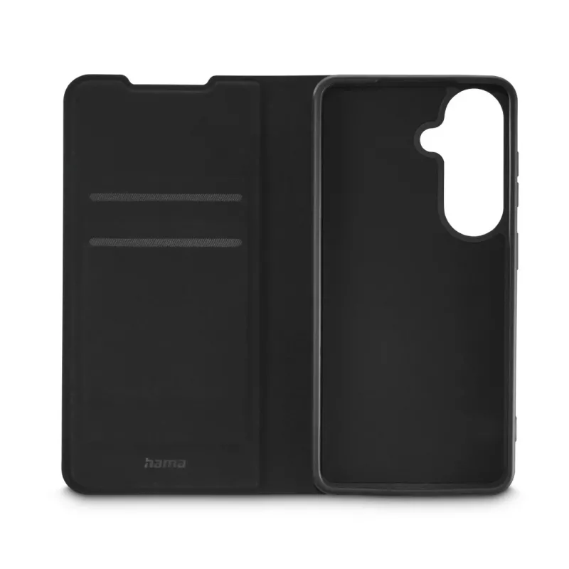 Etui typu folio HAMA Daily Protect do Samsung Galaxy S26, 16 cm (6,3 cala), czarne, 2 kieszenie na karty, podstawka biurkowa