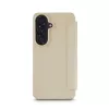 Etui z klapką HAMA Fantastic Feel do Samsung Galaxy S26, 16 cm (6,3 cala), beżowe, 2 kieszenie na karty