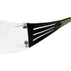 Okulary ochronne 3M SF4000CC1 — plastikowe okulary ochronne, przezroczyste soczewki, czarny/zielony