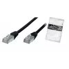 Kabel sieciowy ShiverPeaks BS75111-S 1m Cat5e F/UTP Czarny