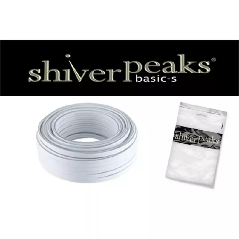 Kabel audio ShiverPeaks BS06-181006 100m Biały