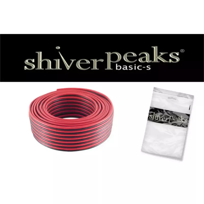 Kabel audio ShiverPeaks BS06-18105 25m Czarny Czerwony