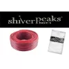 Kabel audio ShiverPeaks BS06-21506 25 m czarny/czerwony
