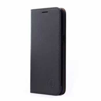 Etui z klapką JT BERLIN Tegel dla iPhone 14 15,5 cm czarne