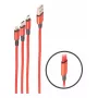 Kabel USB ShiverPeaks BS14-50070 1.2 m USB A USB C Micro-USB B Czarny