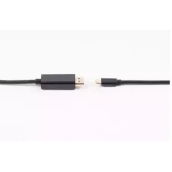 Kabel HDMI ShiverPeaks BS10-62045 0,1 m HDMI Typ A USB Typ-C Czarny