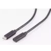 Kabel USB ShiverPeaks BS13-44035 USB 3.2 Gen 2 2m USB C Czarny